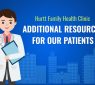Hurtt Family Health Clinic: Additional Resources for Our Patients